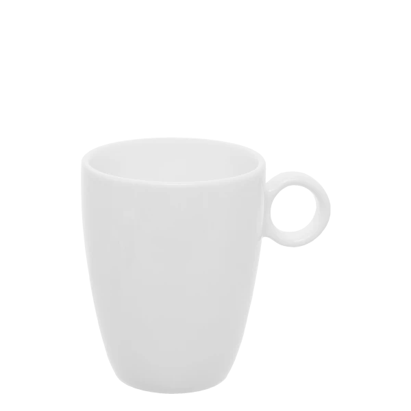 Coffee cup 190 ml, high — Gaya Atelier white