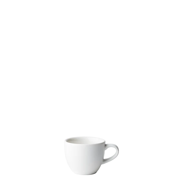 Šálka na moccu 90 ml — Gaya Atelier biely
