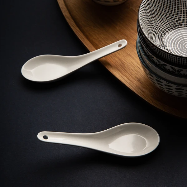 Rice Spoon 13 cm — Univers white
