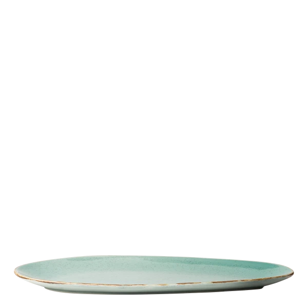 Tanier oválny Sand tyrkysový 41 cm – Gaya
