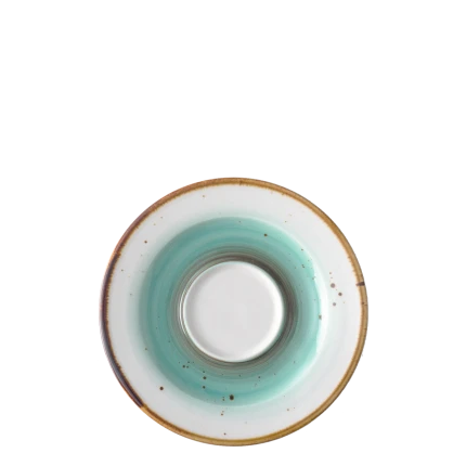 Mocca saucer 12 cm — Gaya Sand Rustico Lunasol