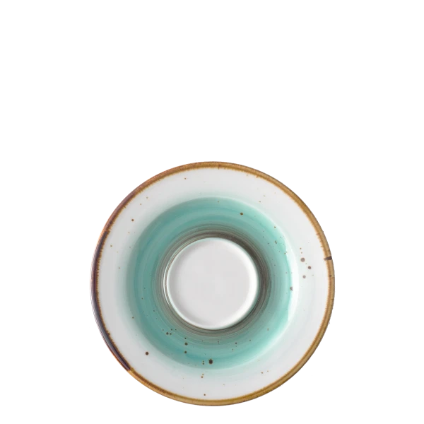 Mocca saucer 12 cm — Gaya Sand Rustico Lunasol