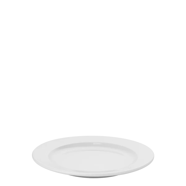 Plate flat Relief 19 cm — Chic Relief white