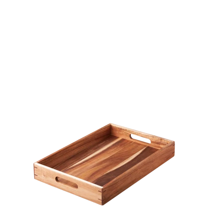 Servírovací podnos Agát 45,7 x 30,5 x 6,3 cm - FLOW Wooden