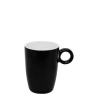 Mocca cup 80 ml, high — Gaya Atelier black