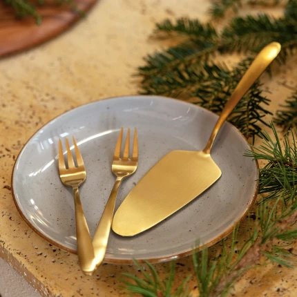 Plate flat 21 cm grey — Chic color