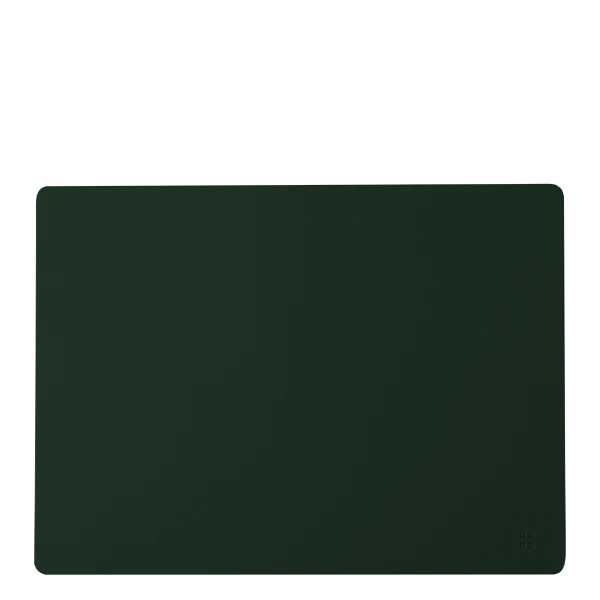 Placemat rectangle PVC green 45 x 32 cm — Elements Ambiente