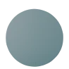 Placemat circle PVC light blue ø 38 cm — Elements Ambiente