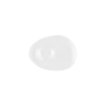 Mocca Saucer Triangle — Gaya Atelier white Raised Structur