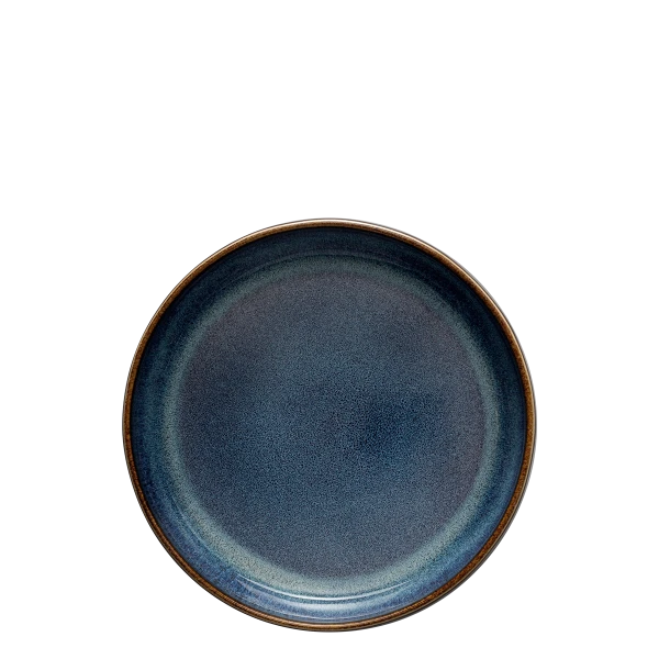 Deep Plate U-Coupe 22 cm — Gaya Elements Night Terra