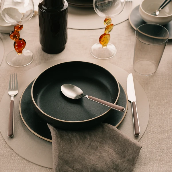 hluboký Talíř U-coupe 22 cm — Gaya Elements Terra North