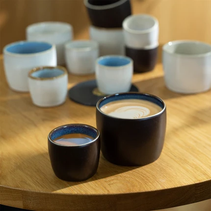 Handleless cup 200 ml — Gaya Elements Night Terra