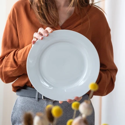 Tanier plytký 27 cm set 4 ks - Basic