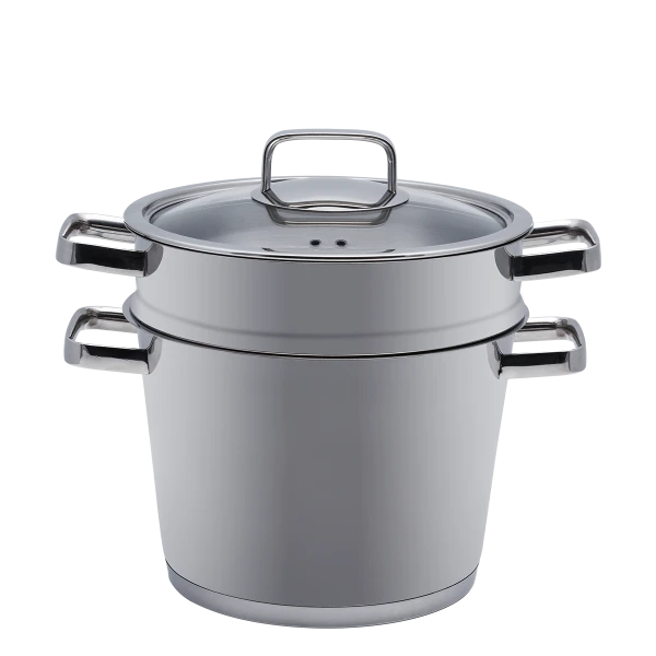 Pasta Pot 24 x 17 cm, 6.5 l — Merkur Lunasol Pans conical
