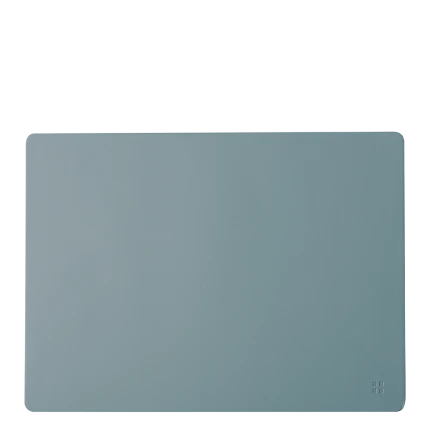 Tischset rechteckig PVC hellblau 45 x 32 cm Elements Ambiente