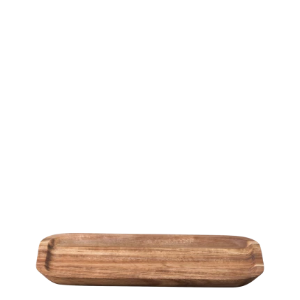 Podnos obdĺžnik stredný Agát 25 x 14 cm - FLOW Wooden