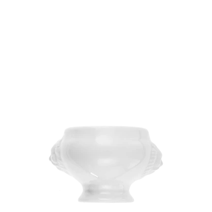 Miska 30 ml rukoväte levia hlava 5,5 cm — Univers biely