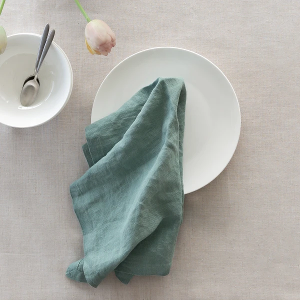 Cloth Napkin 50 x 50 cm Sea Green, 2 pcs — Gaya Ambiente