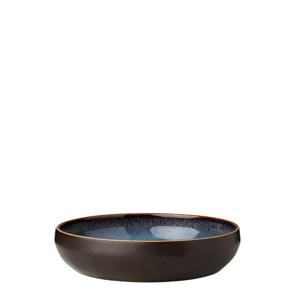 Deep Plate U-Coupe 22 cm — Gaya Elements Night Terra