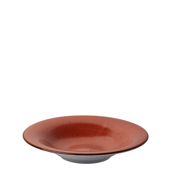 Plate deep 23 cm terracotta — Hotel Inn Chic color