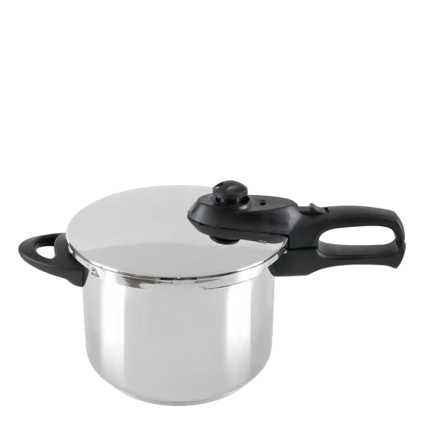 Pressure cooking pot ø22cm, h:16.8 cm, 6 l — Pluto Lunasol Pans with bakelite handles