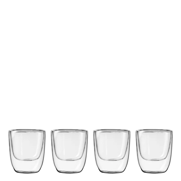 Sklenice Tulipán 250ml set 4ks — BASIC Glas Double Wall
