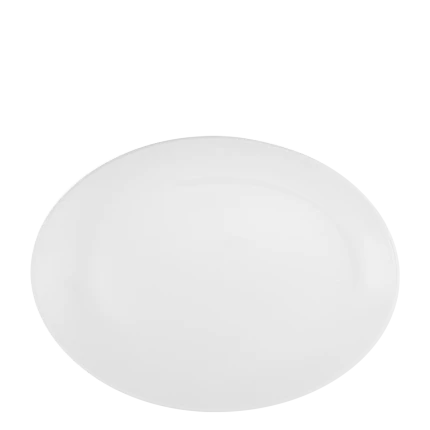Talíř oválný 30 cm — Tosca bílý