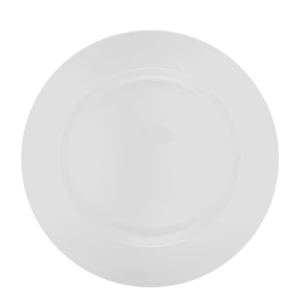 Flat plate 30 cm — Tosca white