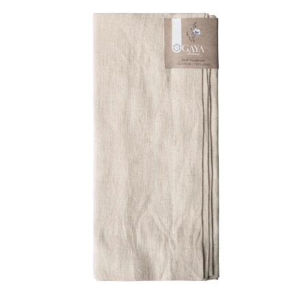 Stoff-Tischläufer 50 x 140 cm Kalk
