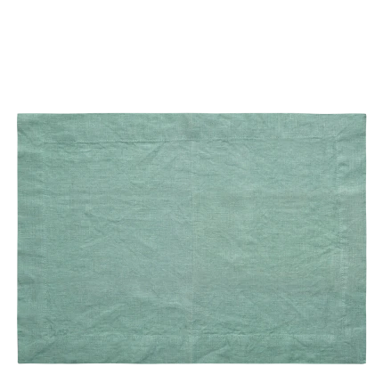 Morské zelené ľanové prestieranie 35 x 50 cm - Gaya Ambiente