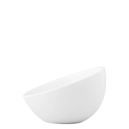Große weisse Schüssel Flow Eco – 19 cm