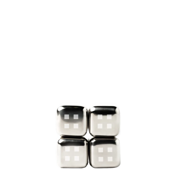 Nerezové chladící kostky 4 ks. — Lunasol Accessories