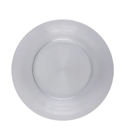 Talíř plytký 30 cm, set 4 ks. — BASIC Chic Glas