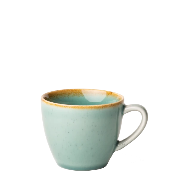 Kávový šálek 250ml — Gaya Sand tyrkysový Lunasol