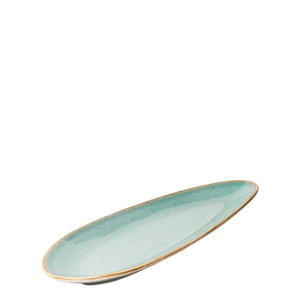 Tanier oválny Sand tyrkysový 36 cm – Gaya