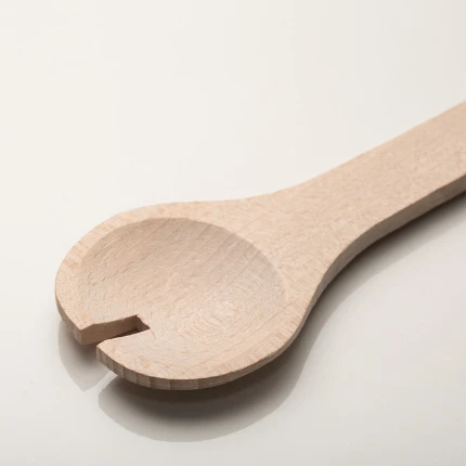 Salad wooden serving, Set 2-pcs. — BASIC Wooden