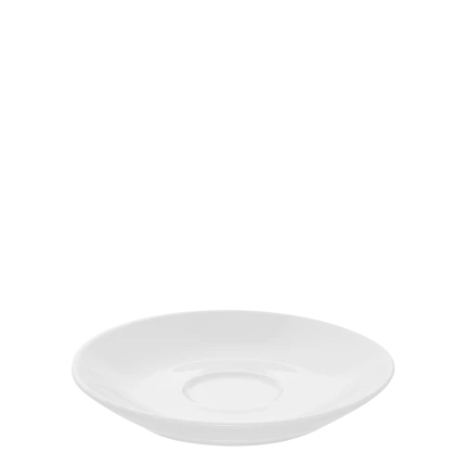 Mocca podšálek Ø 12.5cm, italsky styl — Chic bílý