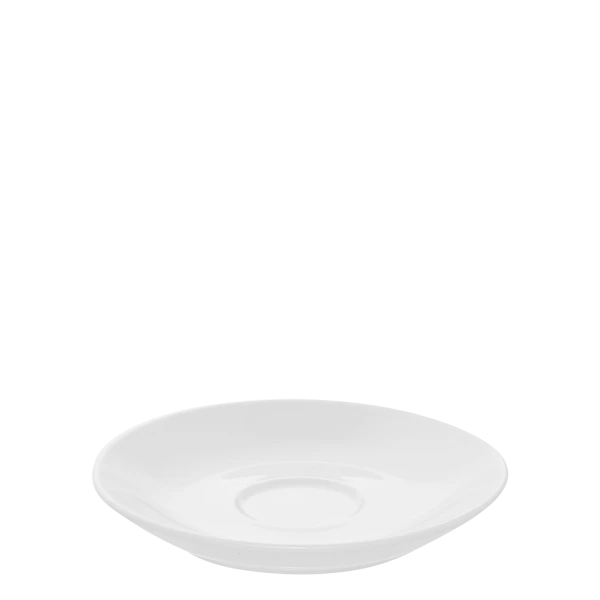 Mokka podšálek Ø 12.5cm, italsky styl — Chic bílý