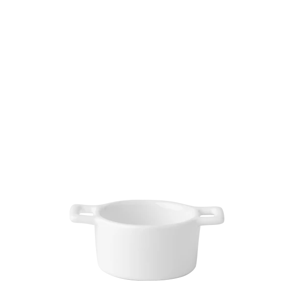 Miska Flowl Atelier biela s rúčkami ø6 cm - Gaya
