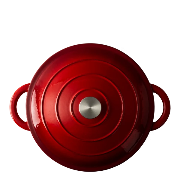 Gusseisentopf emailliert rot ø 28 cm Jupiter Lunasol