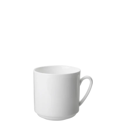 Coffee cup 280 ml stackable — Premium Platinum Line