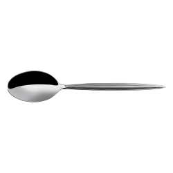 Dessert Spoon hollow handle - Montevideo sandblast Platinum Line