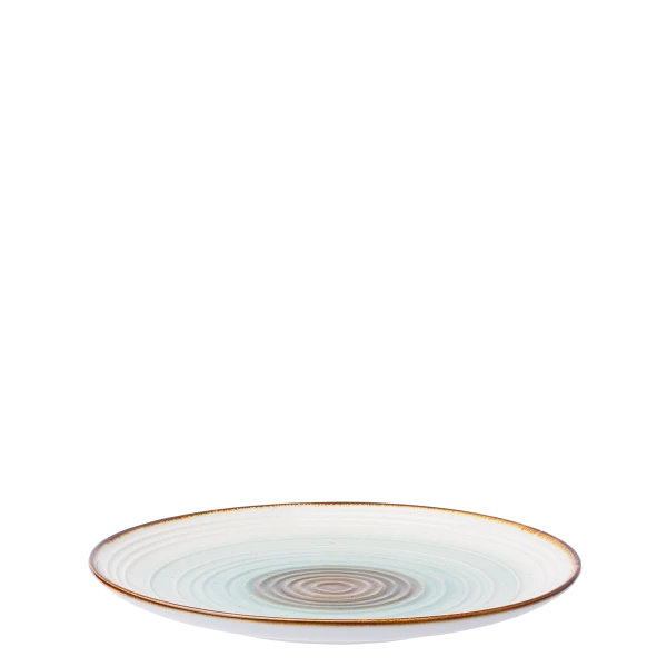 Flat Plate 23 cm Spiral — Gaya RGB Rustico gloss Lunasol