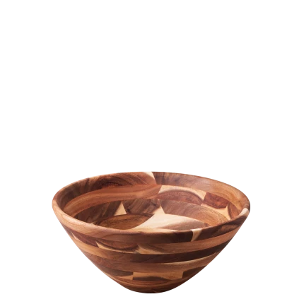 Salad Bowl Acacia Ø 30.5 cm x 13.7 cm — FLOW Wooden