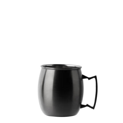 Moscow Mule Mug PVD black satin — Basic Bar