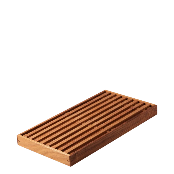 Bread Board Teak 43 x 22.8 x 3.5 cm — GAYA Wooden