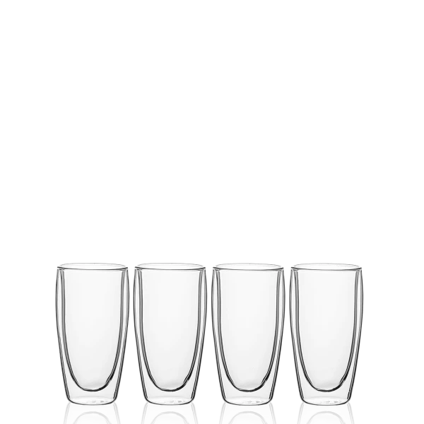 Pohár BASIC Glas Double Wall 330 ml - set 4 ks