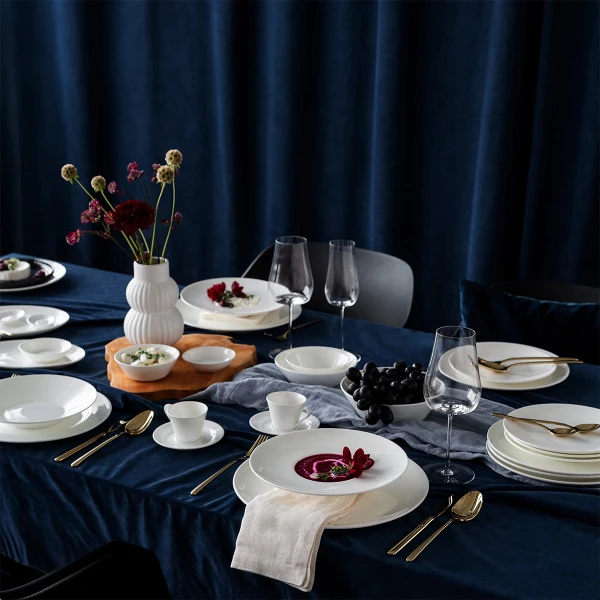 Deep plate 23.5 cm — Premium Platinum Line