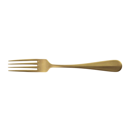 Table Fork — Baguette Vintage PVD Gold Stone Wash