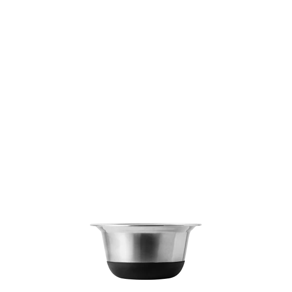Mixing Bowl Set CNS 4pcs with Plastic Lid and Silikon Bottom — Basic Kitchen